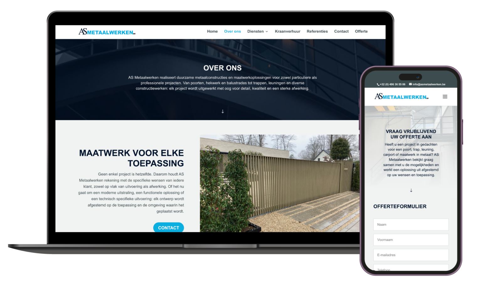 Website AS Metaalwerken